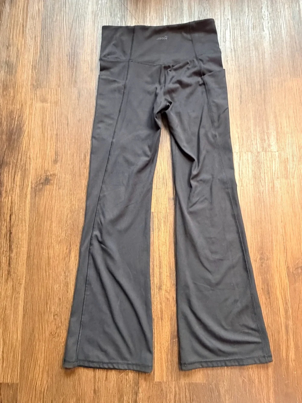 Avia Active Flare Yoga Pants with Wide Waistband - Picture 3 of 9